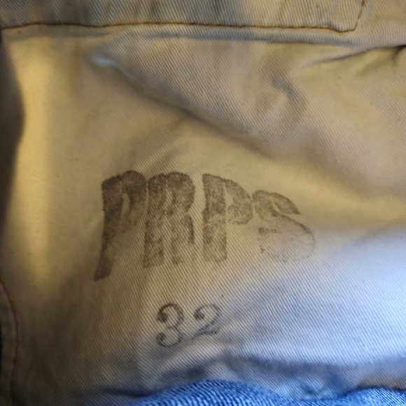 PRPS Jeans P29 P03AA Straight Fit Men Size 32 Made in Japan Denim LIKE NEW - Picture 9 of 12